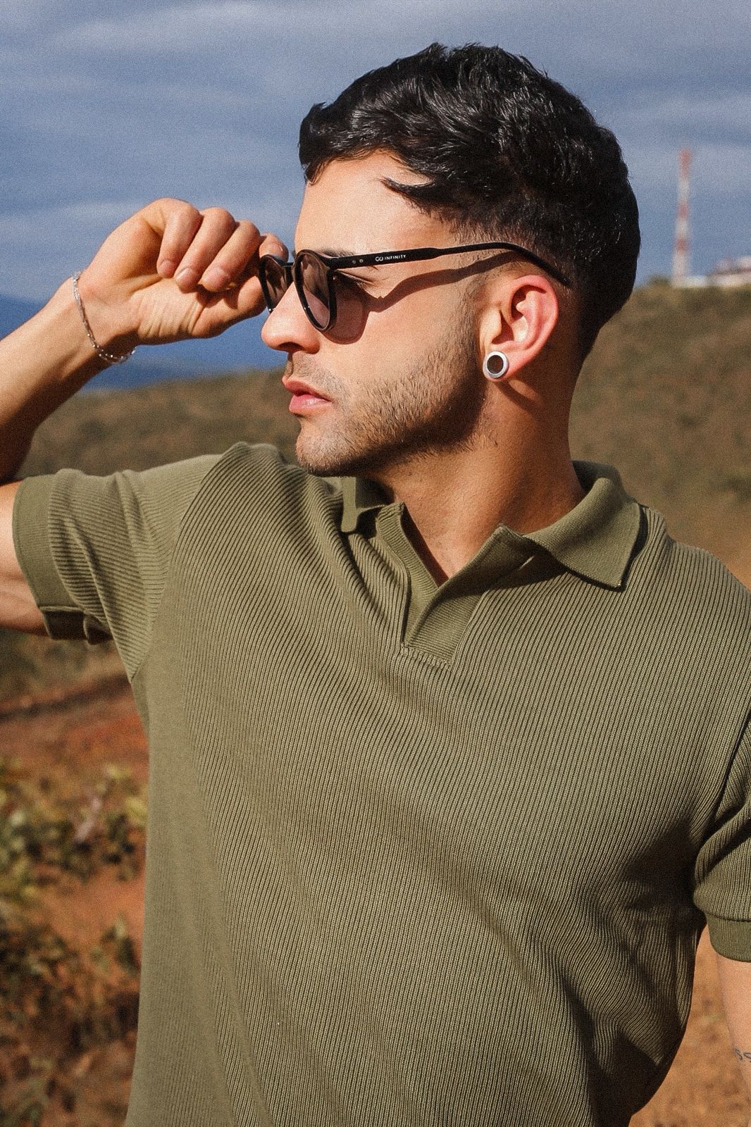 Camisa Infinity Polo verde