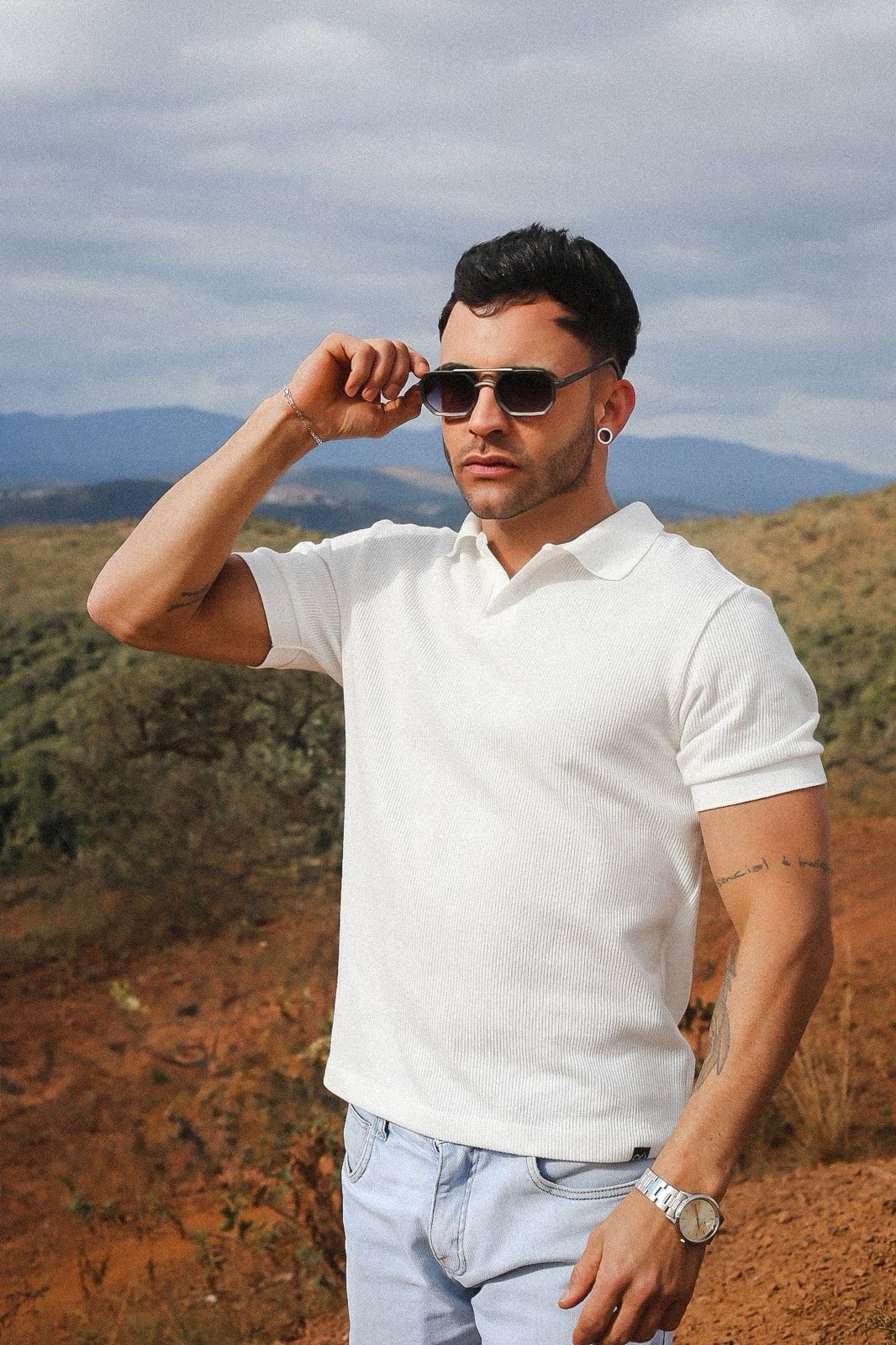 Camisa Infinity Polo Branca