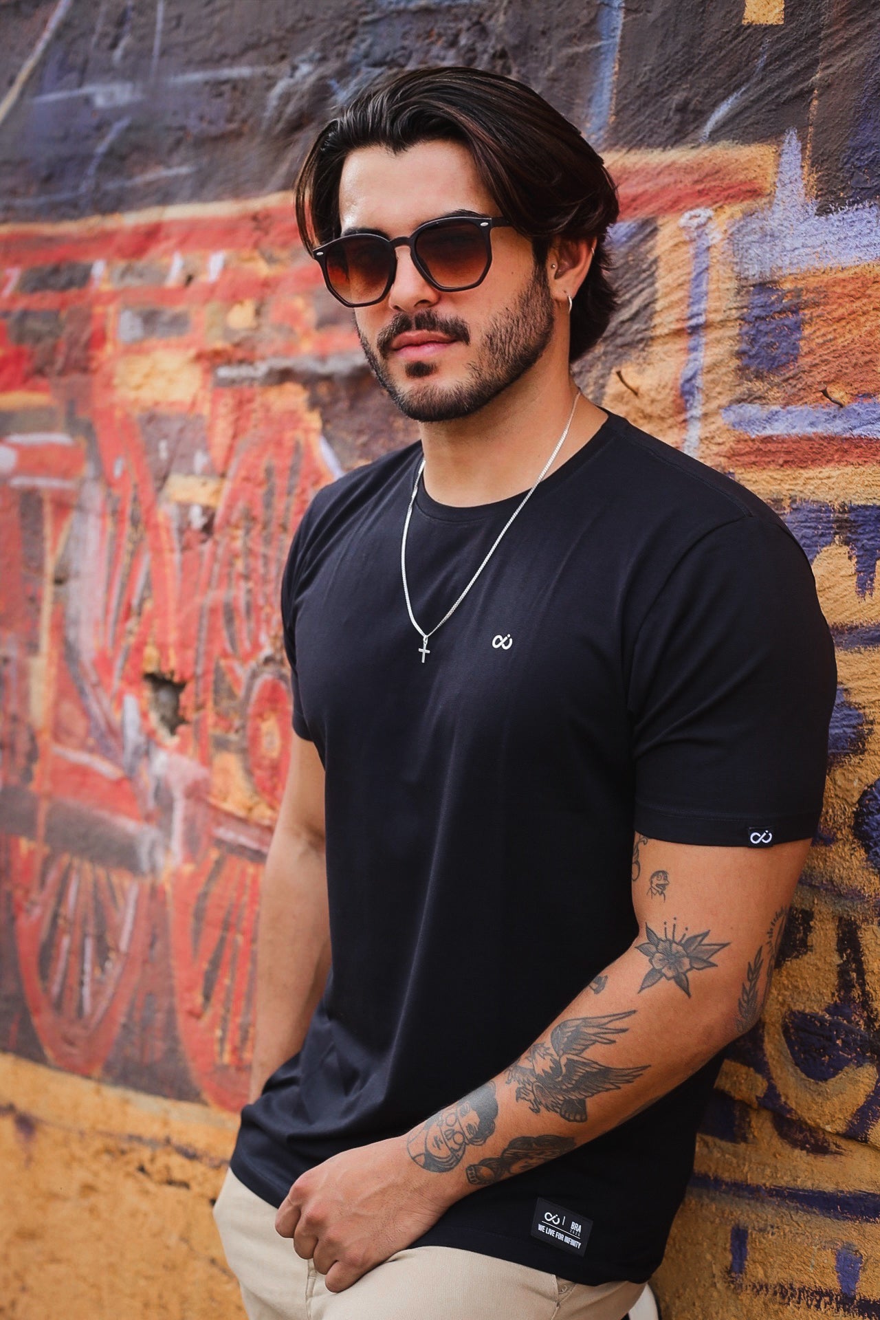 Camisa Infinity Básica Preta