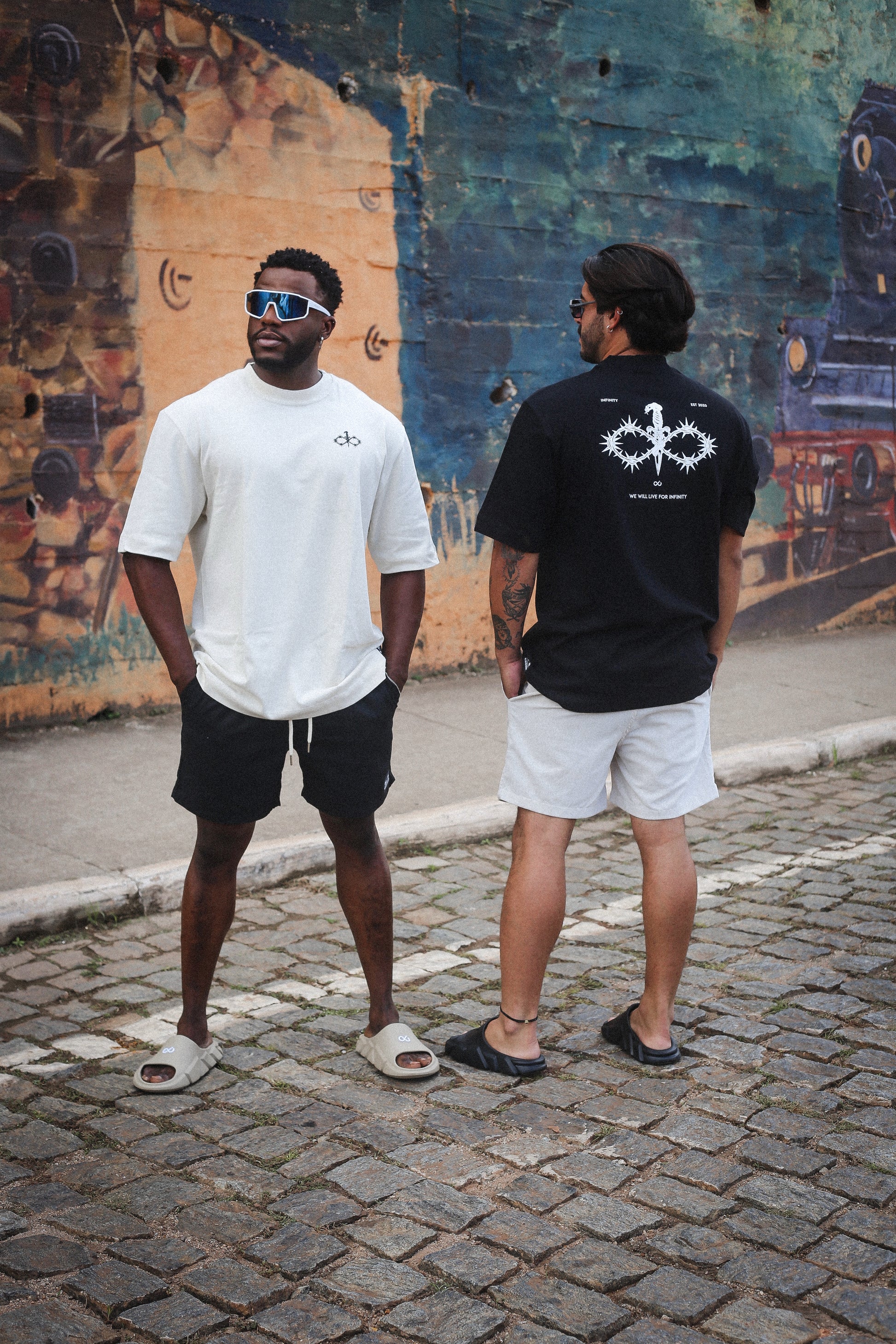 Camisa Infinity Oversized preta Arame