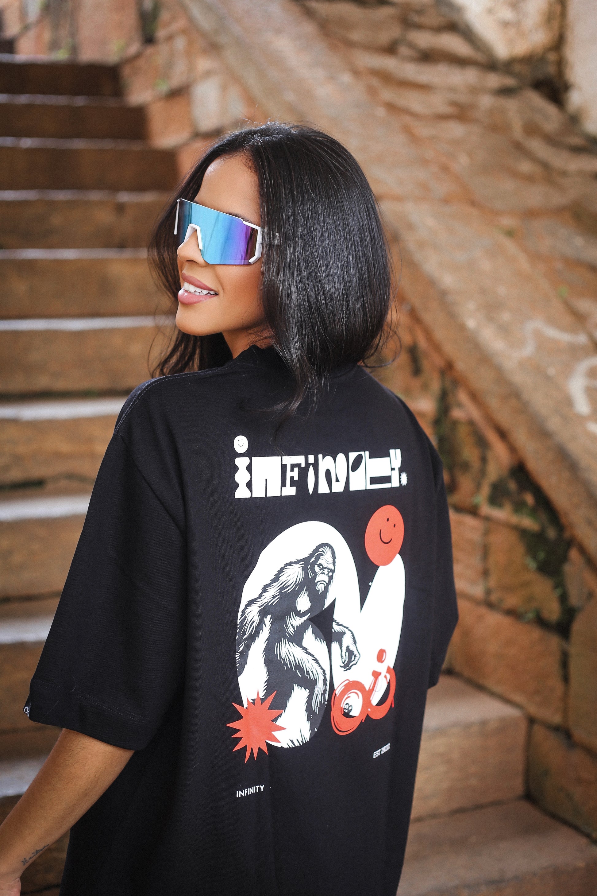 Oversized Primate BLACK